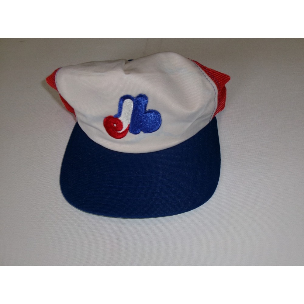 MONTREAL EXPOS NEW ERA TRUCKER  90S    90S   SNAPBACK    HAT CAP VINTAGE M2